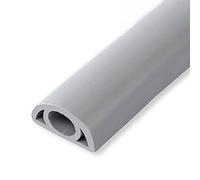 Kit de canaletas for cables, ocultador altavoces, for TV montaje en pared (rojo, 5 m largo x 4 cm ancho)(Grey,L2m*W2cm)