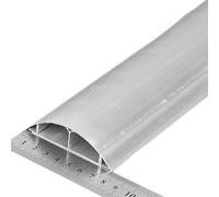 Kit de canaletas for cables, ocultador esquina, conducto aluminio, gestión autoadhesiva semicircular for oficina en casa (3#)(8#)