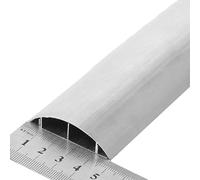 Kit de canaletas for cables, ocultador esquina, conducto aluminio, gestión autoadhesiva semicircular for oficina en casa (3#)(5#)