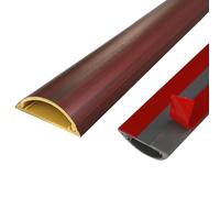 Kit de canaletas for cables, ocultador for esquinas, organizador for pared, resistente, for ocultar TV y computadoras en la oficina casa (rojo, 3#)(Red,5#)