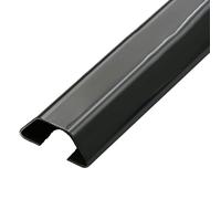 Kit de canaletas for cables, organizador esquina, conducto aluminio, for altavoces, autoadhesivo for ocultar, gestión for el hogar y la oficina (dorado, n.° 4)(Black,10#)