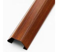 Kit de canaletas for cables, semicircular autoadhesiva y pintable, for ocultar altavoces en la pared (blanco, 2.6#)(G Style,6#)