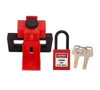 Kit de candado de seguridad para interruptor de circuito, dispositivo universal de bloqueo y marcado de nailon resistente al calor para energía, productos químicos, etc