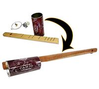 Kit de canjo de una cuerda (banjo de lata), una forma divertida y sencilla de tocar un instrumento que ha construido usted mismo