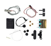 Kit de captación de boca de guitarra con sensor piezoeléctrico de alta sensibilidad, herramienta profesional de procesamiento de audio digital para guitarra, ukelele, violín,