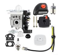 Kit de carburador, 225 para CARB para recortadora Echo GT225 PAS225 PE225 SHC225 PPF225, con filtro de aire, juego de herramientas de ajuste de línea de combustible