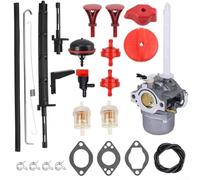 Kit de carburador 796122 de repuesto para Snow Blower 696737 794593, se adapta a motores de la serie 21M, eficiencia óptima del combustible, resistente al invierno