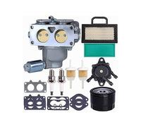 Kit de carburador Briggs Stratton 407777 20-25 HP para motor 699709 499804 para John para Deere LA150 LA145 LA130 L120 791230 Kit de carburador