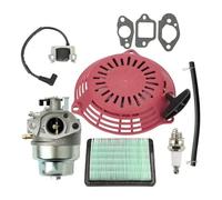 Kit de carburador compatible con Honda GCV160 GCV135, filtro de aire de arranque, bujía de calidad.