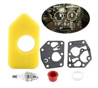 Kit de Carburador con Junta, Filtro de Aire y Bujía para Motores Pequeños