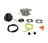 Kit de carburador cortador de cepillo WT-45 de repuesto para FS48 FS52 FS66 FS86 cortacésped sistema de combustible reparación juego de reconstrucción con juntas piezas de motor al aire libre