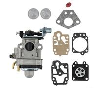 Kit de carburador de 15 mm para 43 cc, 47 cc, 49 cc, 52 cc, cortasetos, soplador, motosierra, piezas de repuesto