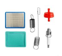 Kit de carburador de dos resortes para 699056 790849 122000 compatible con conjuntos de carburador de cortacésped y afinaciones de motor pequeño