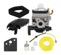 Kit de carburador de equipo de césped compatible con GX35 HHT35 y varios modelos de motor