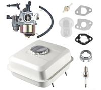 Kit de carburador de motor con depósito de combustible integrado para Predator 212cc 196cc 6.5hp para Honda para GX160 para GX200 CT200U BT200X KT196 MB200 Go Kart