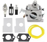 Kit de carburador de motosierra de repuesto para MS170 MS180 017 018, compatible con la pieza 1130-120-0603, piezas de motosierra de gas diseñadas para jardín (uno)