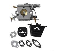 Kit de carburador de motosierra para Partner serie 350-420, para McCulloch Cat 335 435 440, piezas de repuesto del sistema de combustible del motor con colector