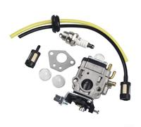Kit de carburador de repuesto para Florabest FBK 4 B2 4 en 1 para FBS 43 A1, apto para Parkside para PBS 2 A1 para modelos PBK 4 A1, piezas de repuesto de carburador de metal