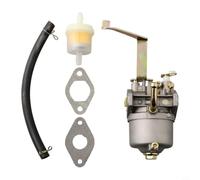 Kit de carburador de repuesto que incluye filtro de juntas y manguera compatible con Harbor For Freight para Chicago Electric Storm Cat 63cc 2hp generador para alimentación fiable para exteriores