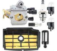 Kit de carburador de sierras de cadena, reemplaza el número de pieza 1137 120 0621 para motosierra modelo MS194 Series, para MS194, MS194T, MS194TC, MS194TCE