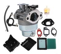 Kit de carburador eficiente para Honda para cortacésped GCV 160, juego completo con filtro de aire, sellos y líneas de combustible para un funcionamiento sin problemas
