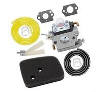 Kit de carburador para 122HD45 122HD60 Juego de reparación de recortadora con resorte de junta de filtro de aire para herramientas de jardín