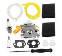 Kit de carburador para cortacésped compatible con Rbc30set Rlt30cet Jcb Bc26 Lt26 Ht26 12 piezas de repuesto para cortacésped accesorios compatibles con rbc30set