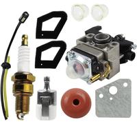 Kit de carburador para cortacésped con carburador, Compatible con GX25 y GX35, para desbrozadora Whipper Snipper HHB25, ULT425, UMS425 y UMK425 (Tipo 2)