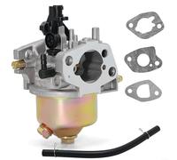 Kit de carburador para cortacésped Mountfield P164, HP414, SP164, SP414, RS-100, construcción de metal y goma, incluye carburador, manguera, 3 juntas, mejora la eficiencia del motor