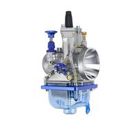 Kit De Carburador Para Moto Carburador Universal De Competición De 24 26 28 30 32 34 Mm Con Cuba Azul Para Motores De 2 Y 4 Tiempos(30mm)