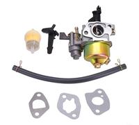 Kit de carburador para motores de 212 cc de 7 caballos de fuerza compatible con modelos 68121 69727 68120 para cortacésped Honda GX168F y generadores portátiles
