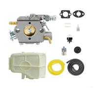 Kit de carburador para motosierra CS-310, repuesto A021001700 WT-946 con filtro de aire, juego de 12 piezas que incluye juntas, tubos de combustible, tapa de aceite, componentes de filtro