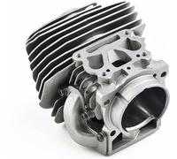 Kit de carburador PARA piezas de motor PARA HUSQVARNA 555 560 562 JONSERED CS2258 CS2260 CONJUNTO DE CILINDRO Anillo de pistón Herramienta eléctrica Piezas de motosierra Kit de pistón de 46 MM
