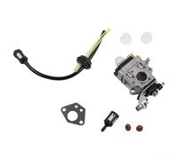 Kit de carburador para RBC52SB RBC40SB RBC38SB Juego de reparación de motor con filtro de aire, válvula de retención de línea de combustible, espaciado de agujeros de pernos de 31 mm