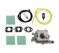 Kit de carburador para Tecumseh 640347 640347A TMO49XA TC200 TC300 de alto rendimiento para montaje de carbohidratos con junta tórica de asiento de aguja para motor de 2 ciclos, herramienta de
