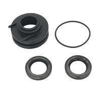 Kit de carcasa de bomba de agua compatible con motores fueraborda 25-60 de 2 y 4 tiempos - Reemplaza los números de pieza 63D-44341-00, 63D-WS443-00, 93101-25M57, 93210-48MG8
