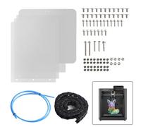 Kit de carcasa para impresora 3D, material de policarbonato transparente, fácil instalación, protección de seguridad, reducción de ruido, control de olores para uso doméstico y de