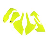 Kit de carenado UFO PLAST 6 piezas juego de molduras de plástico amarillo neón