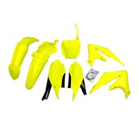 Kit de carenado UFO PLAST 7 piezas juego de molduras de plástico amarillo neón