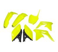 Kit de carenado UFO PLAST 7 piezas juego de molduras de plástico amarillo neón