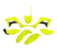 Kit de carenado UFO PLAST 7 piezas juego de molduras de plástico amarillo neón