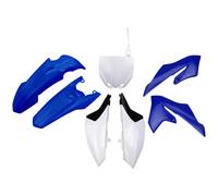 Kit de carenado UFO PLAST de 7 piezas azul/blanco/negro
