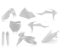Kit De Carenados Plásticos Blancos ACERBIS KTM SX 125 2016 2017 2018 0021741.030
