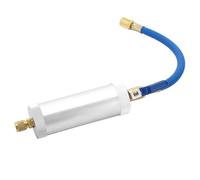 Kit de carga para refrigerante AC R134A, kit de carga, dispositivo de llenado, válvula de salida, adaptador de enchufe rápido, kit de manómetro para coche de vehículos, garajes, talleres, servicio A.C