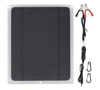 Kit de carga portátil monocristalino del panel solar del panel solar 12W para el teléfono celular del ventilador del coche