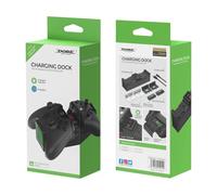 Kit de carga universal para mando de Xbox: base doble para Xbox Series S/X y One, 2 baterías de 1200 mAh, indicadores LED, protección contra