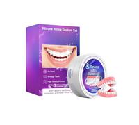 Kit De Carillas Dentales Instant Smile: Relleno Natural Espacios, Dentaduras Postizas Cosméticas Cómodas For Una Belleza Estética Y Sonrisa Segura