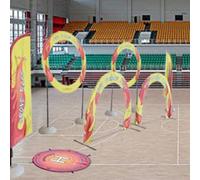 Kit de carrera de obstáculos para drones, puerta de entrenamiento con anillos, combinación de pista de práctica de carreras de vuelo para mejorar la habilidad