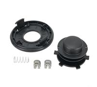 Kit de carrete de cabezal de recortadora para recortadora FS 44 55 56 70 80 | Compatible con FS 44, 55, 56, 70, 80, reemplazo directo, incluye resorte y cubierta, fácil de instalar