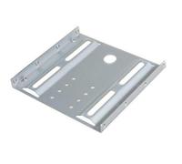 Kit de carriles Maclean MC-655 Metal Plata 2.5" 3.5"